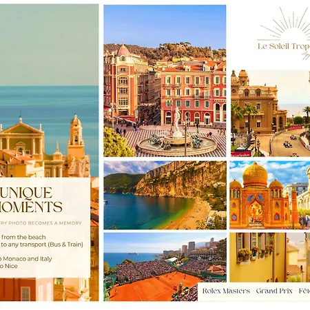 Apartamento Le Soleil Tropezien, Somptueux 2 Pieces - Terrasse Vue Menton